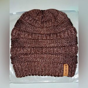 Furtalk skull cap knit beanie
